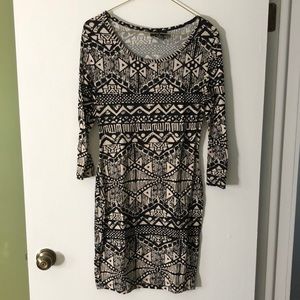 Deb patterned dress